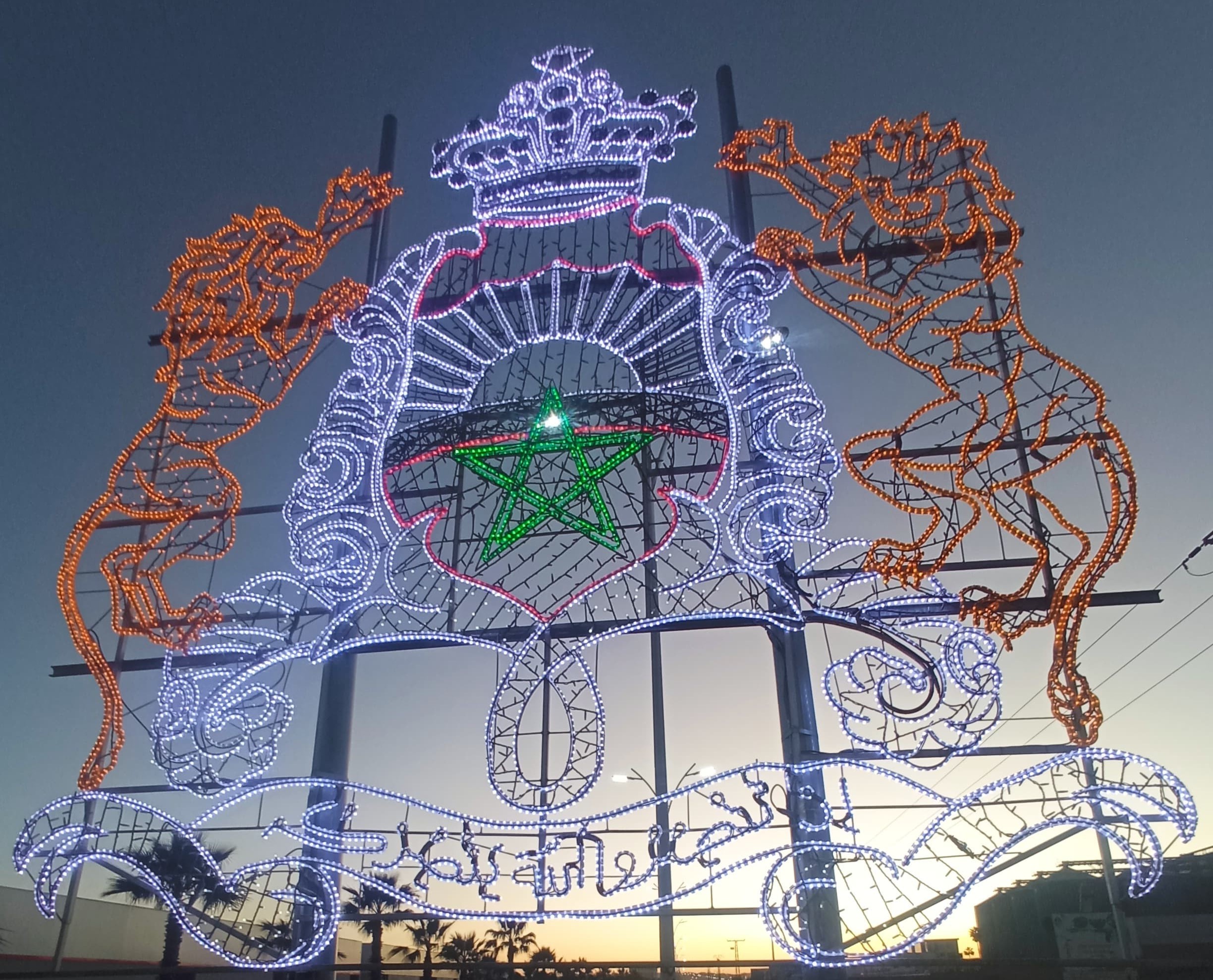 Exterior Decorative Lighting Installation